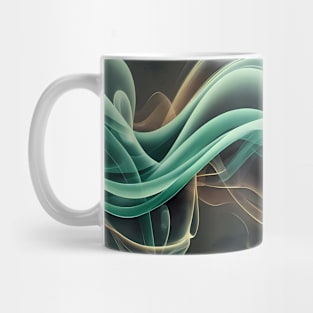 Abstract, Marble, Watercolor, Colorful, Vibrant Colors, Textured Painting, Texture, Gradient, Wave, Fume, Wall Art, Modern Art Mug